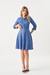 VESTIDO MIDI CLEO - 31315