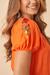 VESTIDO MIDI BORDADO MANGA - 31437 na internet