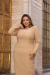 VESTIDO MIDI MALHA LAISE COM BROCHE - 80268 - comprar online