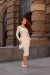 Imagem do VESTIDO MIDI MALHA LAISE COM BROCHE - 80268