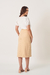 SAIA MIDI SARJA COM BOLSO SOBREPOSTO - 32057 - comprar online