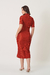 Imagem do VESTIDO MIDI RECORTE OMBRO - 65546