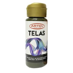 VERDE AMARILLENTO 55 PINTURA DE TELA ARTEL  60ML.
