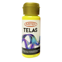 AMARILLO LIMÓN 72 PINTURA DE TELA ARTEL  60ML.