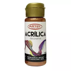 Pintura Acrilica Decorativa Metálico 60ml. - Artel - tienda online