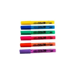 Set 6 Marcadores Acrílicos Básicos 2mm - Artel - comprar online