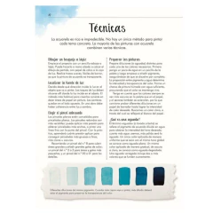 Libro Acuarelas en 4 pasos - Tienda Diseñarte