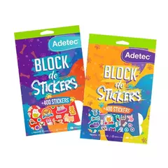 Block de stickers Mascotas - Adetec