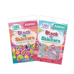 Block de stickers Kawai - Adetec