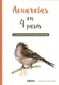 Libro Acuarelas en 4 pasos