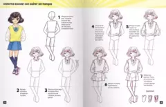 Libro Cómo dibujar manga Kawaii Moda - comprar online