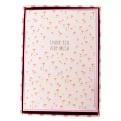 Caja de Tarjetas con hongos - Graphique