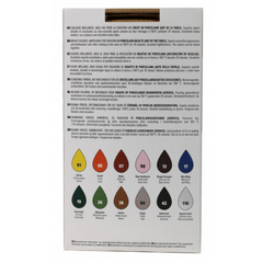 KIT DE INICIACIÓN #2 PEBEO PORCELAINE150 PARA LOZA 12X20 ML. en internet