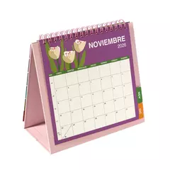 Calendario de escritorio flores 2026 - Artel - Tienda Diseñarte