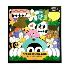 Block Para Colorear Dersi Estuvo Aquí Godersi - Artel - comprar online