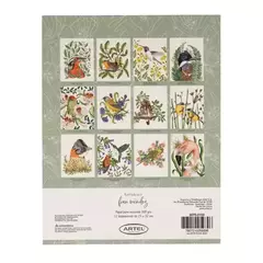 Block para colorear Aves y Flora Chilena - Artel - comprar online