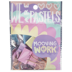 Set pastel blinder clips grandes