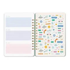 Agenda 2027 Romance Floral 17 Meses - Studio Oh! - tienda online