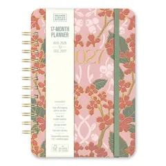 Agenda 2027 Romance Floral 17 Meses - Studio Oh!