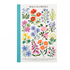 Libreta tapa blanda A5 - Flores Silvestres