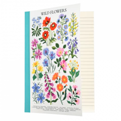 Libreta tapa blanda A5 - Flores Silvestres - comprar online