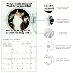 Mini calendario de pared Nuthin' But Trouble- Graphique France - tienda online