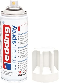 Spray Acrílico Perm. Premium Blanco Mate 200 ml. Edding