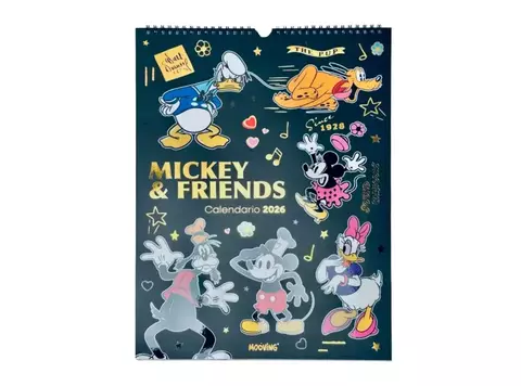 Calendario Mickey & Friends 2026 - Mooving