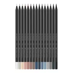 Ecolápices SuperSoft 15 colores neutros - Faber-Castell - comprar online