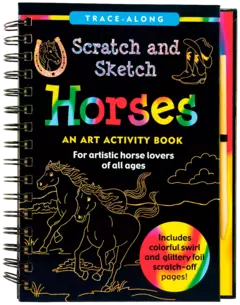 Horses Scratch and Sketch - Peter Pauper