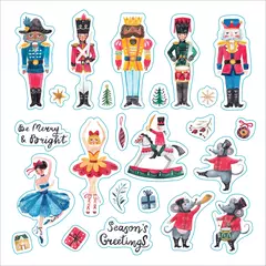 Libro de Stickers: Navidad
