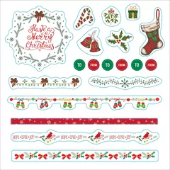 Libro de Stickers: Navidad - Tienda Diseñarte