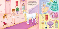 Libro de pegatinas para vestir muñecas con unicornios - tienda online