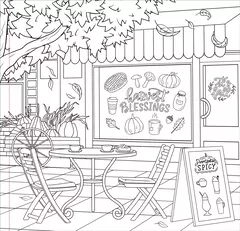 Imagen de Libro para colorear Sueños de otoño - Peter Pauper