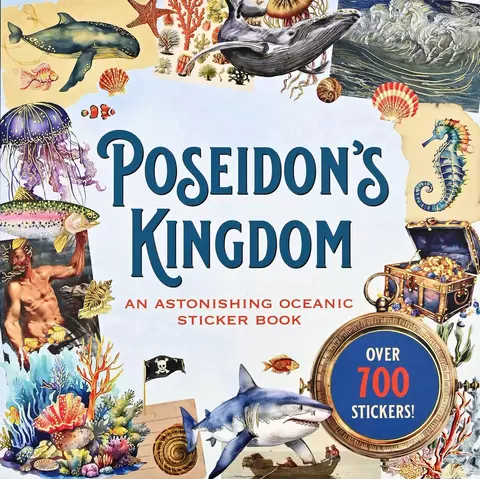 Libro de stickers: Reino de Poseidón