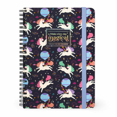 Cuaderno a Rayas A5 Unicornio - Legami