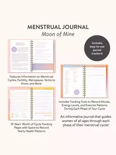 Diario menstrual Moon of Mine - Studio Oh! - comprar online