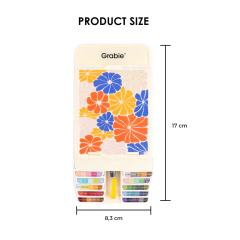 Set plegable de 56 acuarelas con pincel de agua - Grabie en internet