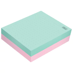 Bloque de notas puntos 80X91MM 100 HOJAS