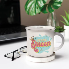 Taza de Porcelana New Bone China con ilustración con temática Drama Queen en internet