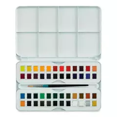 Set acuarela Aquafine Caja 48 colores - Daler Rowney - comprar online