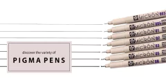 Pigma Micron Tiralíneas 0.8 negro - comprar online