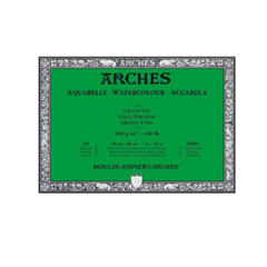 Block Acuarela Grano Fino 300gr - Arches