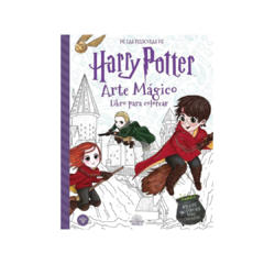 Libro para colorear Arte mágico Harry Potter