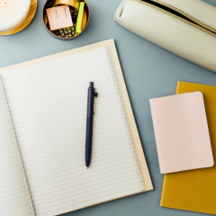 Bolígrafos retráctiles (0,7 mm) tinta azul - Zento uniball - comprar online