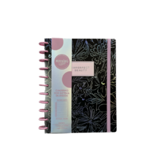 Cuaderno Flores con Discos Mooving Loop