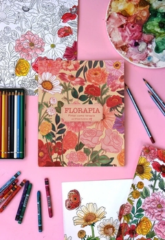 Libro para colorear Florapia - Casa Lapin