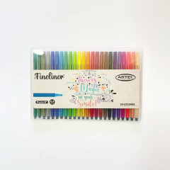 Set Fineliner 24 colores Artel