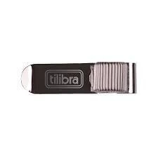 Clip para sujetar bolígrafos plateado - Tilibra - comprar online