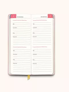 Libreta para contraseñas - Studio Oh! en internet
